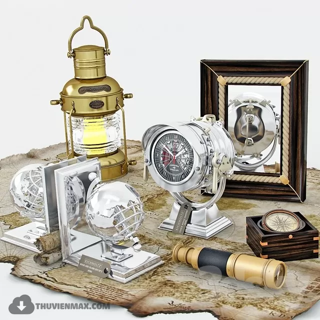 3DSKYFREE – DECOR - VINTAGE 3DS MAX MODELS