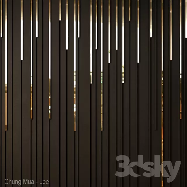 3DSKYFREE – DECOR - WALL 3DS MAX MODELS