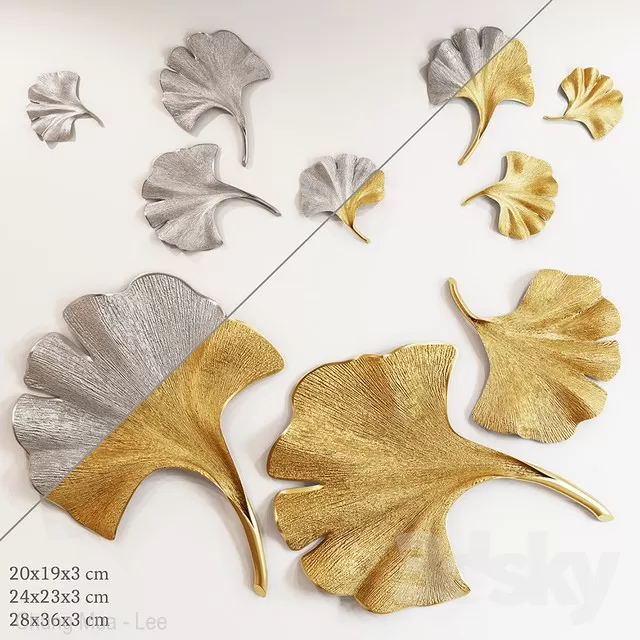 3DSKYFREE – DECOR - WALL 3DS MAX MODELS