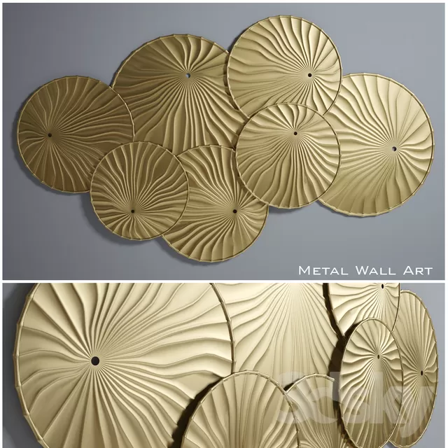 3DSKYFREE – DECOR - WALL 3DS MAX MODELS