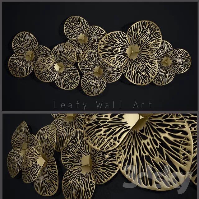 3DSKYFREE – DECOR - WALL 3DS MAX MODELS