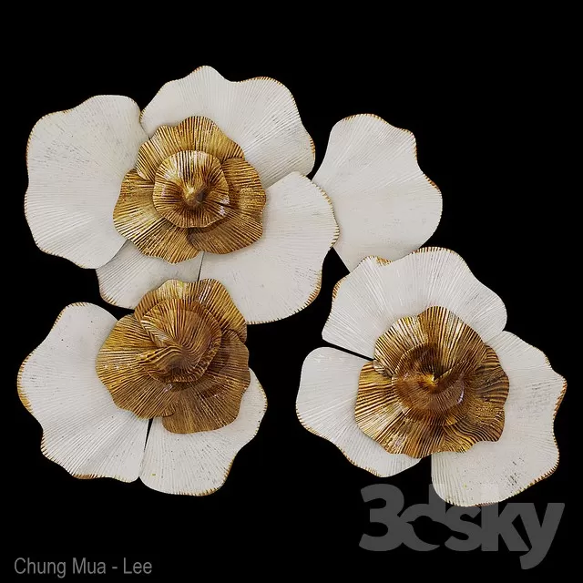 3DSKYFREE – DECOR - WALL 3DS MAX MODELS