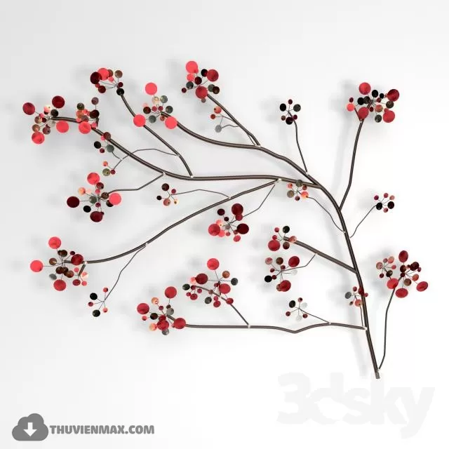 3DSKYFREE – DECOR - WALL 3DS MAX MODELS