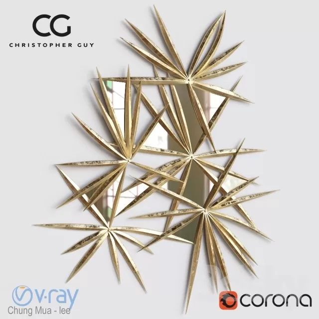 3DSKYFREE – DECOR - WALL 3DS MAX MODELS