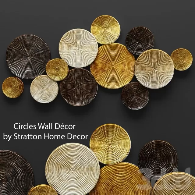 3DSKYFREE – DECOR - WALL 3DS MAX MODELS