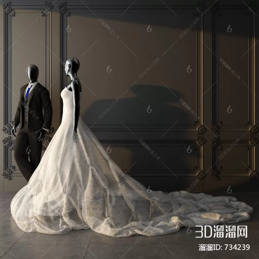 3DSKYFREE – DECOR - WEDDING 3DS MAX MODELS