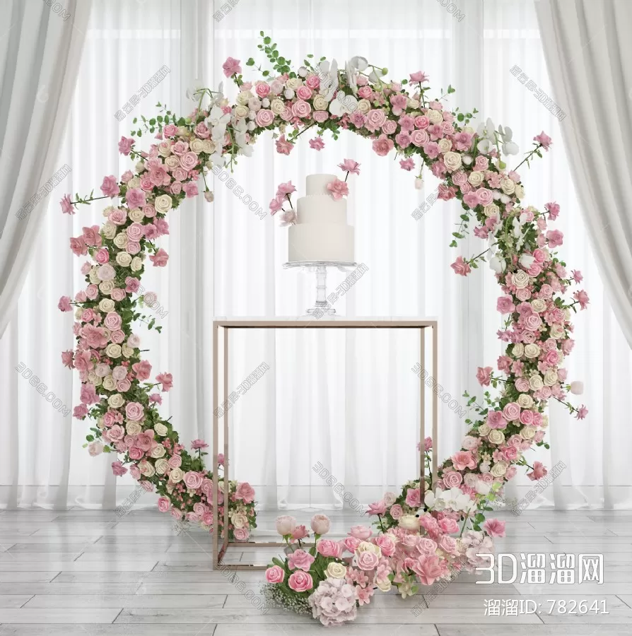 3DSKYFREE – DECOR - WEDDING 3DS MAX MODELS
