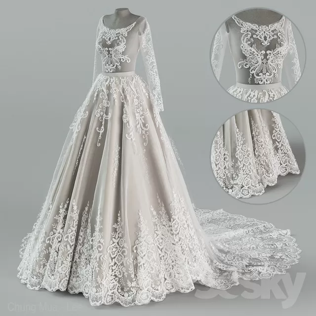 3DSKYFREE – DECOR - WEDDING 3DS MAX MODELS