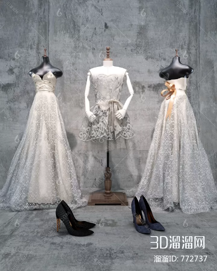 3DSKYFREE – DECOR - WEDDING 3DS MAX MODELS