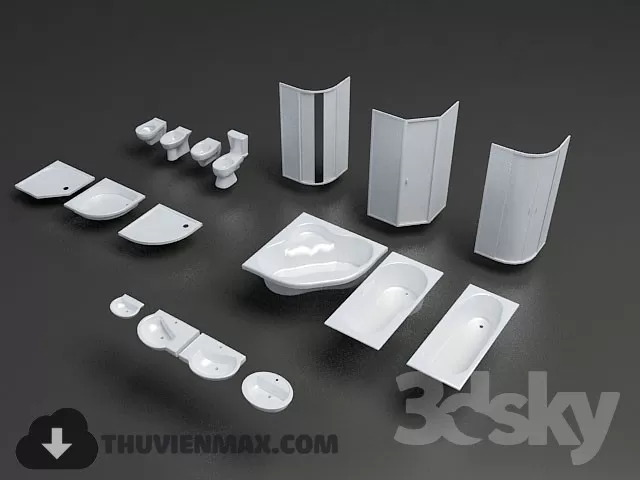 3DSKYFREE – DECORATION 3DS MAX MODELS