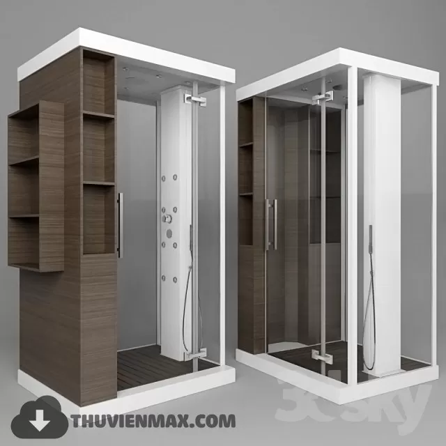 Decoration – Bathtub & Shower Cubicle 3D Models – 106