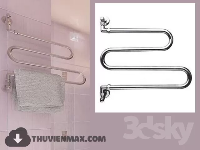 Decoration – Tap & Towel Radiator 3D Models – 013