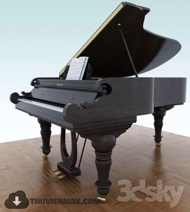 3DSKYFREE – DECORATION 3DS MAX MODELS