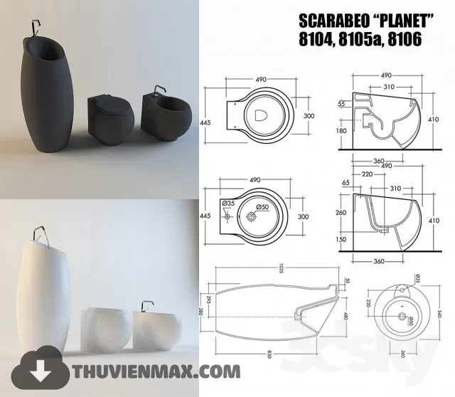 3DSKYFREE – DECORATION 3DS MAX MODELS