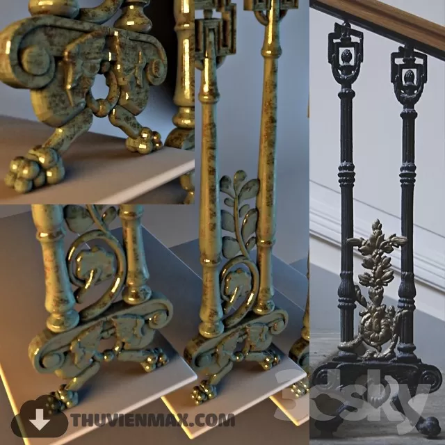 3DSKYFREE – DECORATION 3DS MAX MODELS
