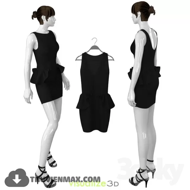 3DSKYFREE – DECORATION 3DS MAX MODELS