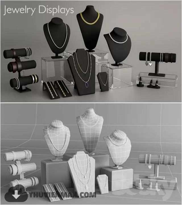 3DSKYFREE – DECORATION 3DS MAX MODELS