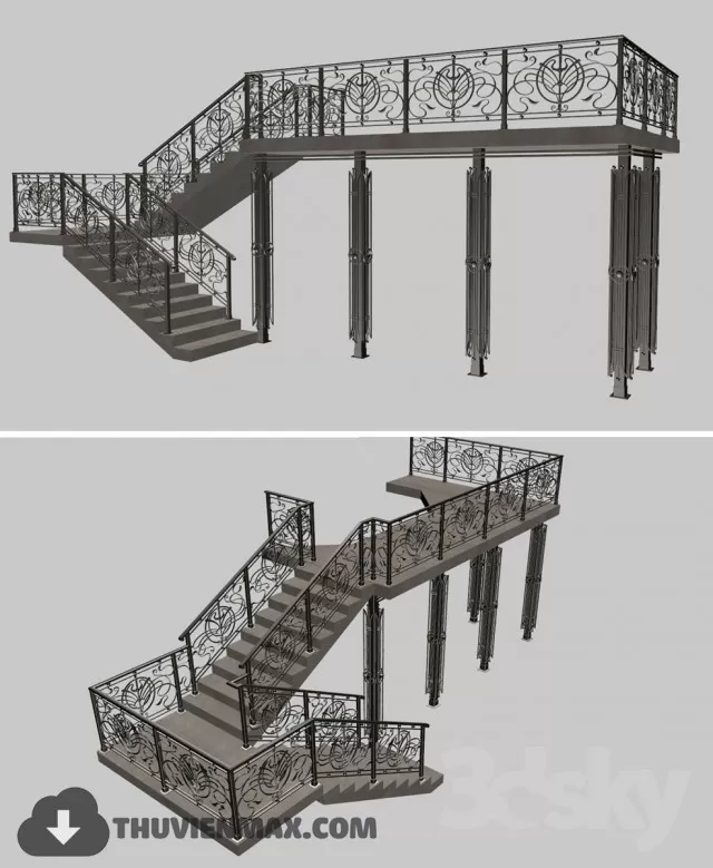 3DSKYFREE – DECORATION 3DS MAX MODELS