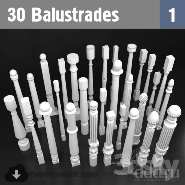 3DSKYFREE – DECORATION 3DS MAX MODELS