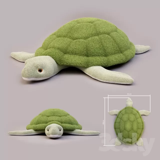 DECORATION – PILLOW 3D MODELS – 016
