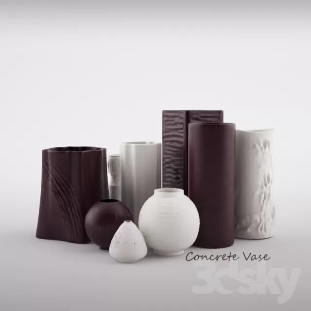 3DSKYFREE – DECORATION - VASE 3DS MAX MODELS