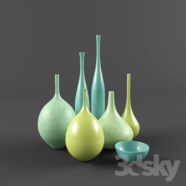 VASE 3D MODELS – 107