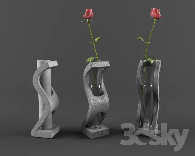 VASE 3D MODELS – 108