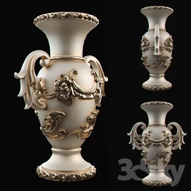 3DSKYFREE – DECORATION - VASE 3DS MAX MODELS