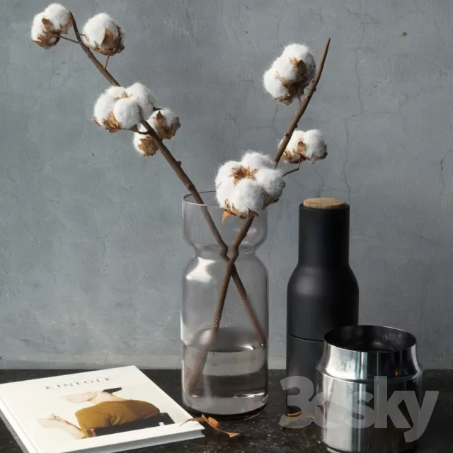 3DSKYFREE – DECORATION - VASE 3DS MAX MODELS