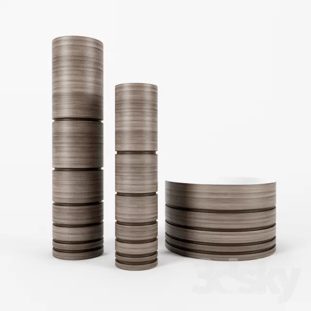 3DSKYFREE – DECORATION - VASE 3DS MAX MODELS