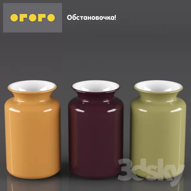VASE 3D MODELS – 070