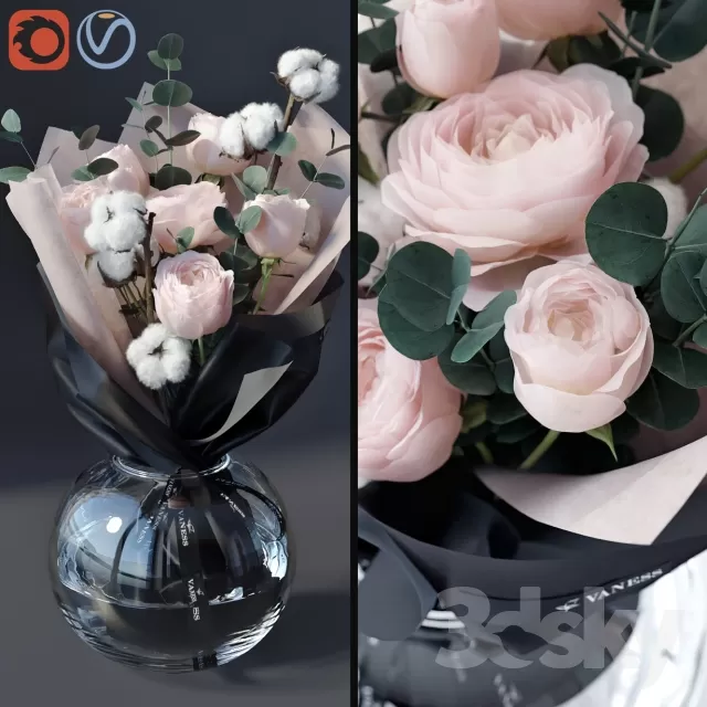 3DSKYFREE – DECORATION - VASE 3DS MAX MODELS