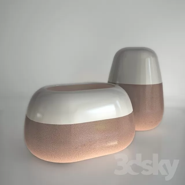 3DSKYFREE – DECORATION - VASE 3DS MAX MODELS