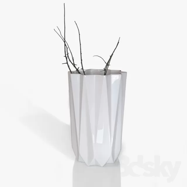 3DSKYFREE – DECORATION - VASE 3DS MAX MODELS