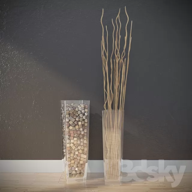 3DSKYFREE – DECORATION - VASE 3DS MAX MODELS