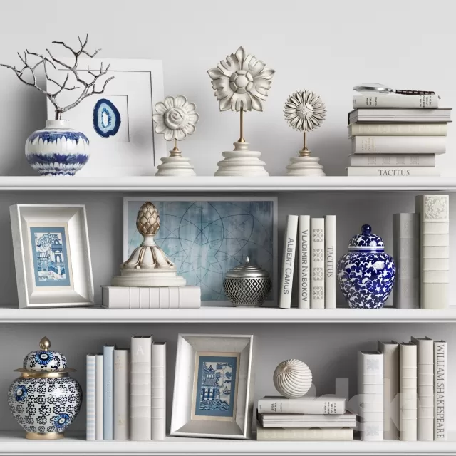 DECORATIVE SET 3D MODELS – 134
