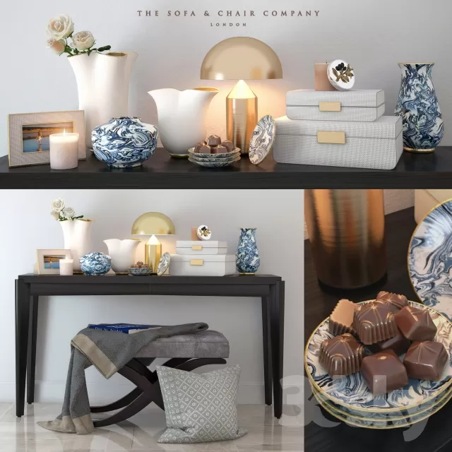 3DSKYFREE – DECORATIVE SET 3DS MAX MODELS