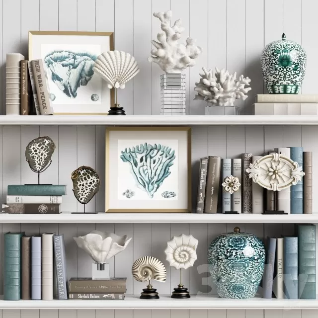 DECORATIVE SET 3D MODELS – 145
