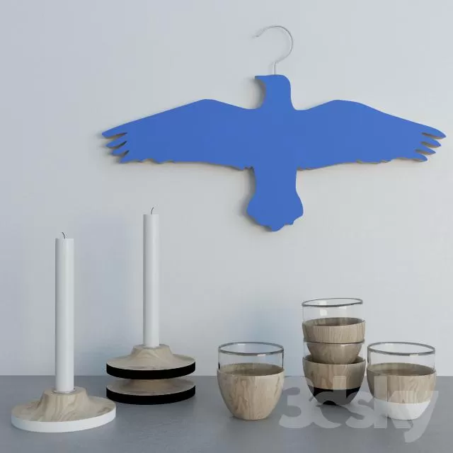 DECORATIVE SET 3D MODELS – 150