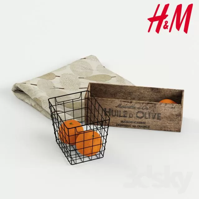 DECORATIVE SET 3D MODELS – 166