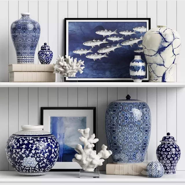 DECORATIVE SET 3D MODELS – 167