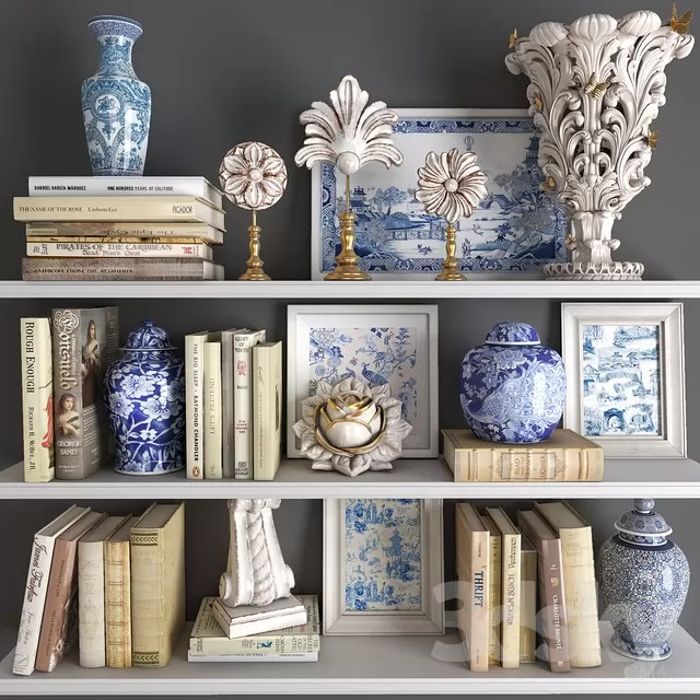 DECORATIVE SET 3D MODELS