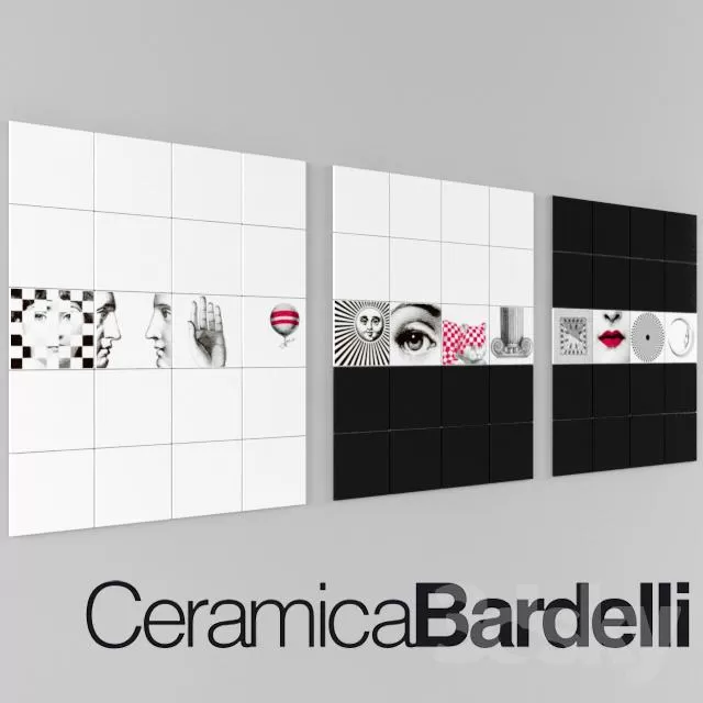 DECORATIVE SET 3D MODELS – 173