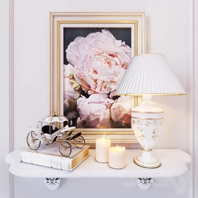 DECORATIVE SET 3D MODELS