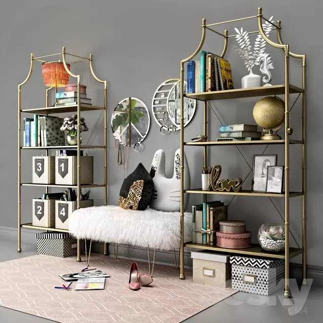 DECORATIVE SET 3D MODELS – 182