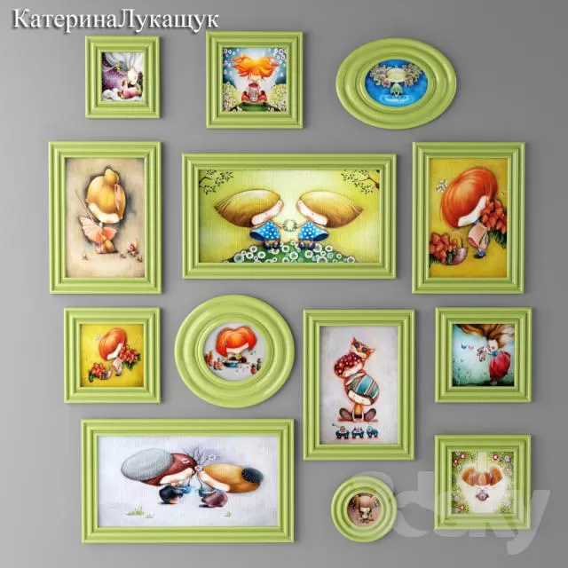 3DSKYFREE – DECORATIVE SET 3DS MAX MODELS