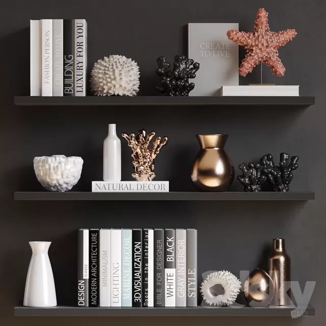 DECORATIVE SET 3D MODELS – 229