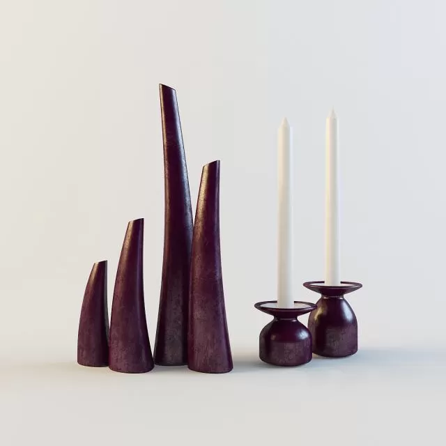 DECORATIVE SET 3D MODELS – 261
