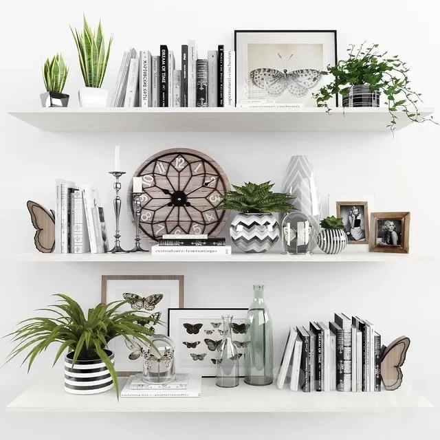 DECORATIVE SET 3D MODELS – 262