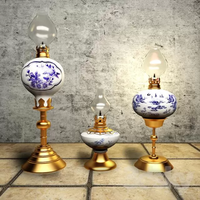 DECORATIVE SET 3D MODELS – 272